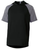 Unisex Dry-Excel Echo Short-Sleeve Hooded T-Shirt