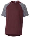 Unisex Dry-Excel Echo Short-Sleeve Hooded T-Shirt