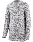 Youth Digi Camo Wicking Long-Sleeve T-Shirt