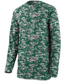 Youth Digi Camo Wicking Long-Sleeve T-Shirt