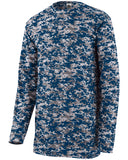 Youth Digi Camo Wicking Long-Sleeve T-Shirt