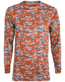 Youth Digi Camo Wicking Long-Sleeve T-Shirt