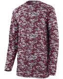 Youth Digi Camo Wicking Long-Sleeve T-Shirt