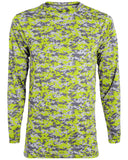 Youth Digi Camo Wicking Long-Sleeve T-Shirt