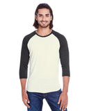 Unisex Triblend 3/4-Sleeve Raglan