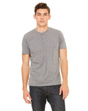 Men's Triblend Short-Sleeve Henley