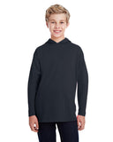 Youth Long-Sleeve Hooded T-Shirt