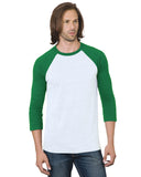 Unisex 4.2 oz., Triblend 3/4-Sleeve Raglan T-Shirt