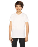 Youth Poly-Cotton Short-Sleeve Crewneck