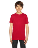 Youth Poly-Cotton Short-Sleeve Crewneck