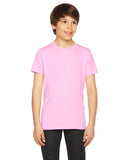 Youth Poly-Cotton Short-Sleeve Crewneck