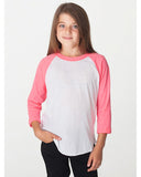 Youth Poly-Cotton 3/4-Sleeve T-Shirt