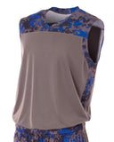 Youth Camo Performance Muscle Shirt
