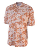 Youth Camo 2-Button Henley Shirt