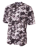 Youth Camo 2-Button Henley Shirt