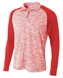 Youth Space Dye Quarter-Zip