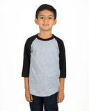 Youth 6 oz., 3/4-Sleeve Raglan