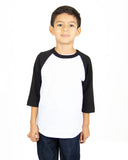 Youth 6 oz., 3/4-Sleeve Raglan