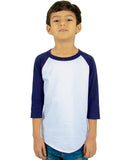 Youth 6 oz., 3/4-Sleeve Raglan