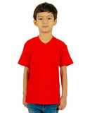 Youth 5.9 oz., V-Neck T-Shirt