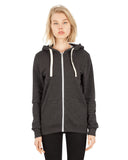 Unisex 7.8 oz. Tri-Blend Full-Zip Hoodie T-Shirt