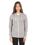 Unisex 7.8 oz. Tri-Blend Full-Zip Hoodie T-Shirt
